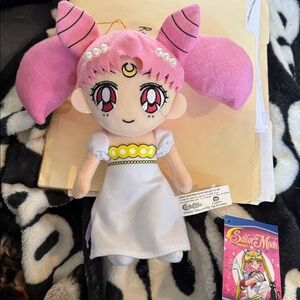 Sailor Moon Pink-Haired Plush Doll